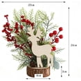 thumbnail image 2 of BKER Mini Arrangement Floral Décoratif en Soie pour Centre de Table, 2 of 3