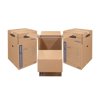 Bankers Box 7711001 SmoothMove Wardrobe Moving Boxes, Tall, 24 x 24 x 40 Inches Set of 3 Tall Wardrobe Boxes