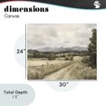 thumbnail image 4 of Stupell Industries Farmhouse Muted Meadow Lane Canvas Art, 30 x 24, by Riley B, 4 of 8