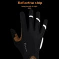 thumbnail image 4 of fastboy Gants de Cyclisme Écran Tactile Doigts Complets Absorption Course Choc Noir TG, 4 of 6