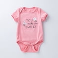 thumbnail image 4 of URMAGIC Baby Boy Girl Short Sleeve Cute Romper Bodysuit Summer Outfit Clothes 0-24 Months, 4 of 8