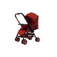 thumbnail image 2 of Carriola Reversible The Baby Shop plegable, reclinable, reversible y frenos Rojo, 2 of 6