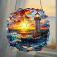 thumbnail image 6 of sruoe Suncatchers Windows Hanging, Indoor Outdoor Sun Catchers Ornaments, Sunlight Catcher, Colorful Acrylic Window Hanging Decoration for Garden Wall Hang Decor, 6 of 6