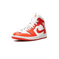 thumbnail image 4 of Jordan WOMENS AIR JORDAN 1 MID Womens "Habanero Red" BQ6472 116 BQ6472 116 from Stadium Goods, 4 of 8