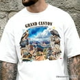 thumbnail image 2 of Breathtaking Grand Canyon Handmade T-Shirt, Vintage Arizona Nature and National Park Tee, 2 of 5
