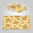 thumbnail image 2 of 3 Sizes Towel Set - Bath Towel, Hand Towel & Washcloth for Daily Household Use Sunny Shiba Buddies, 2 of 8