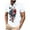 White-1, variant on UVEASISHA 4th of July Polos Shirts for Men Business Casual Button Collared T-Shirt Big and Tall Short Sleeve Golf Shirt Slim Fit Stylish Patriotic Tee White-1 XXL