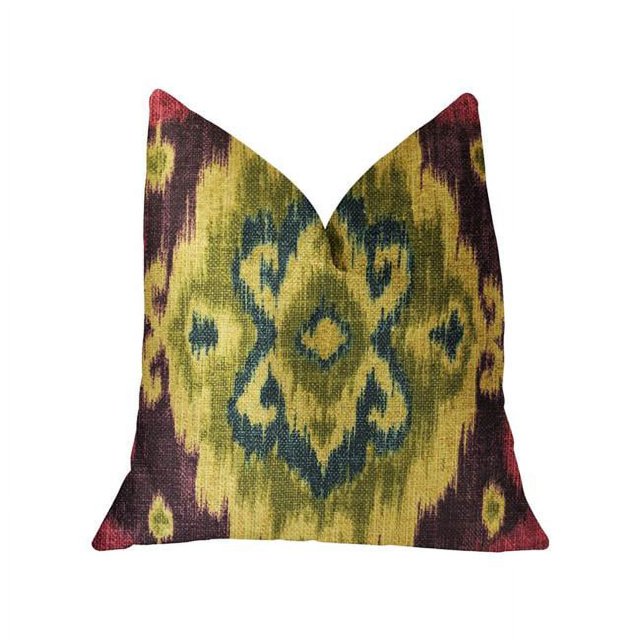 PBRA2284-2030-DP Plutus Coussin de Luxe Multicolore Destiny, 20 x 30 Po. Queen