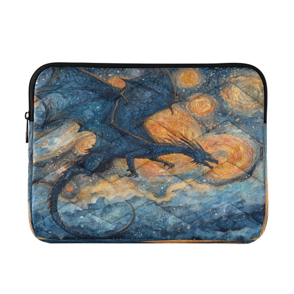 Laptop Bag Briefcases Computer Inner Bags Computer Bags Laptop Sleeves Work Travel School Bag16inch Angry Blue Dragon