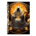 thumbnail image 2 of Halloween Pumpkins Person Ring Binder Notebook Journey Note Diary College Ruled Spiral Notebook Study Loose Leaf Paper A5 60 Pages, 2 of 8