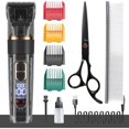 thumbnail image 1 of Dog Clippers for Long Thick Hair Professional Low Noise IPX7 Waterproof Pet Grooming Kit, Black, 1 of 1