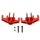 thumbnail image 1 of 2 piezas de copa de dirección de coche RC, aspecto delicado, absorción de vibraciones, repuesto para Losi Baja Rey 1/10, coche de control remoto, color rojo, 1 of 14