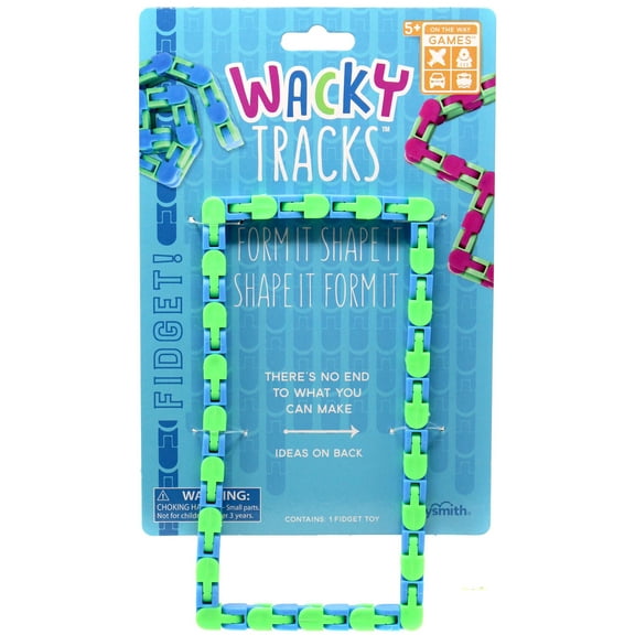 Wacky Tracks Blue & Green Fidget Toy