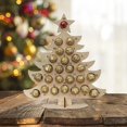 thumbnail image 4 of Wooden Advent Calendar, Family Hollow Countdown Calendar, Dining Table, Wedding,, 4 of 5