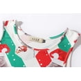thumbnail image 3 of SSLR Womens Ugly Christmas Dress Xmas Printed A-Line Crewneck Sleeveless Christmas Party Dress, 3 of 7
