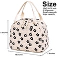 thumbnail image 4 of Bolsa de almuerzo Bluboon, aislante de pana, reutilizable, de gran capacidad, 4 of 8