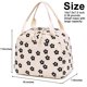 thumbnail image 4 of Bolsa de almuerzo Bluboon, aislante de pana, reutilizable, de gran capacidad, 4 of 8