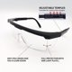 thumbnail image 4 of Gafas de seguridad, gafas protectoras, gafas antirayaduras, gafas transparentes para hombres y mujeres, para bricolaje, laboratorio, soldadura, pulido, ciclismo, laboratorio, 4 of 4