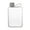 Grey, variant on Ybomd,Blue Slim Flat Water Bottle with Leak-Proof Seal, Wallet-Size Hydration Container for Travel, Work, Sports, and Everyday Use