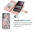 thumbnail image 5 of Takfox Galaxy S23,S23 Plus,S23 Ultra Wallet Phone Case,Takfox PU Leather Magnetic Detachable Card Holders Shockproof Kickstand Protective [Flip Folio Cover] for Samsung Galaxy S23 Plus 5G - Marble, 5 of 6