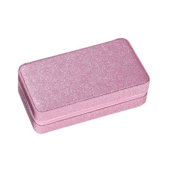 Caja de joyería Sonducket Organizador de viaje Rosa