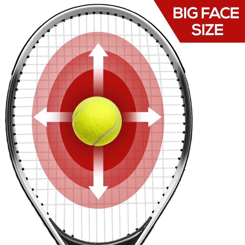 Lightweight Shockproof Tennis Racket with Carry Bag Included