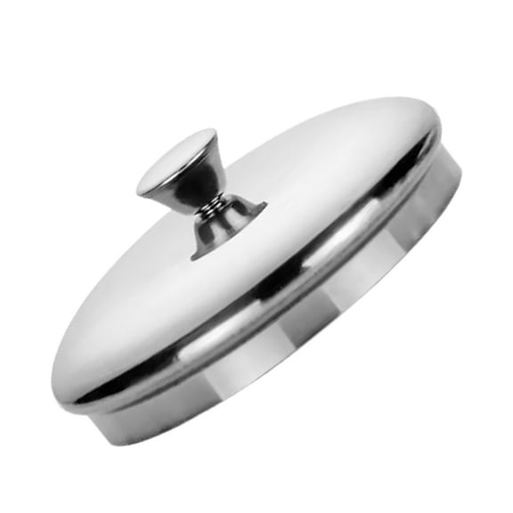Stainless Steel Mug Lid Tea Replacement Round Milk Cup Lid Metal Beverage Cup Cover