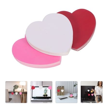 OUNONA Assorted Color Cardboard Heart Cutouts Paper Shapes for Valentine’s Day Craft Supplies 1 Set