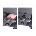 thumbnail image 3 of Support pour Pare-Soleil de Voiture Universel Clip en Cuir Premium Adsorption, 3 of 3