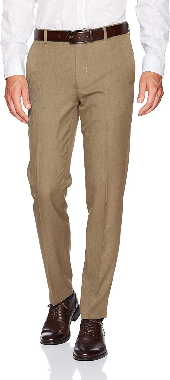 van heusen slim fit traveler pants