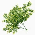 thumbnail image 5 of Zukuco 2Pcs Artificial Hanging Vines Flowers Fake Hanging Plant Silk Lavender Vine Wedding Home Office Arch Arrangement Wall Indoor Outdoor Décor (Yellow), 5 of 9