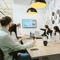 thumbnail image 4 of 72W Office Conference Table with Wooden Base in Natural Elm - Engineered Wood, 4 of 7