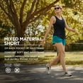 thumbnail image 4 of ATG by Wrangler Women's Mixed Material Short, Vintage Indigo, Medium, 4 of 4