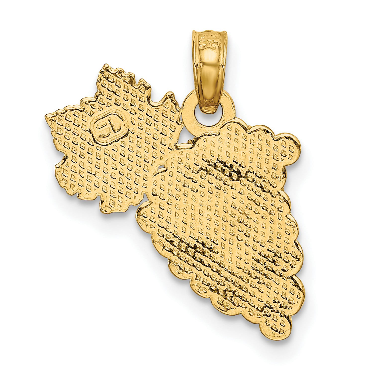 Details about   New Real Solid 14K Gold Grapes Charm 