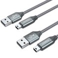 thumbnail image 1 of Cable USB JXMOX Mini USB 2.0 tipo A macho a Mini B de 5 pines, 1 m, 1 of 6