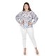 thumbnail image 5 of Camisa de chifon Roman Fashion /Tallas Extras, 019 (Estampado azul) azul 38, 5 of 6
