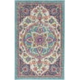 thumbnail image 2 of Nourison Passion Persian Ivory/Multi 1'10" x 2'10" Area Rug, (2x2), 2 of 8