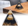 thumbnail image 4 of Power Stone Pyramid,  Gravel Decorative Balancing Craft Ornament Orgone Pyramid Gift Choice  For Meditation For Office, 4 of 8