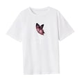 thumbnail image 4 of Camiseta de mujer de verano de moda para mujer, camiseta básica para caminar, playa, oficina, vacaciones SG, 4 of 7