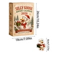 thumbnail image 3 of Silly Goose Advent Calendar Acrylic Hanging Ornament Set 24 Piece | Holiday Ornaments Set, Reusable, Suitable for Christmas Trees, Christmas Wreaths, Christmas Gift Packaging Accessories, and Walls, 3 of 8