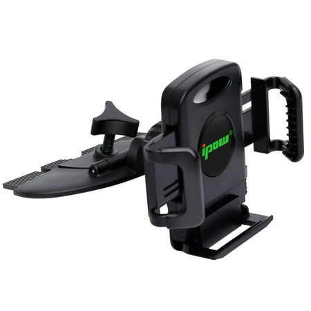 Plus Phone Cradle - IPOW Car CD Slot Mount Bracket Holder Dock Up to 3.5