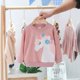 thumbnail image 1 of Camiseta para niñas, sudadera de primavera y otoño, Tops para niños, ropa de algodón para niños, jersey de manga larga de dibujos animados, ropa de bebé para 0-5 años 6M Gao Jinjia LED, 1 of 2
