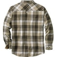 Legendary Whitetails Men's Western Plaid Flannel Long Sleeve Shirt 