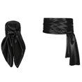 thumbnail image 7 of Kids Pirate Headband with Sash Two Piece Set Pirate Costume Halloween Cosplay Halloween Costume, 7 of 7