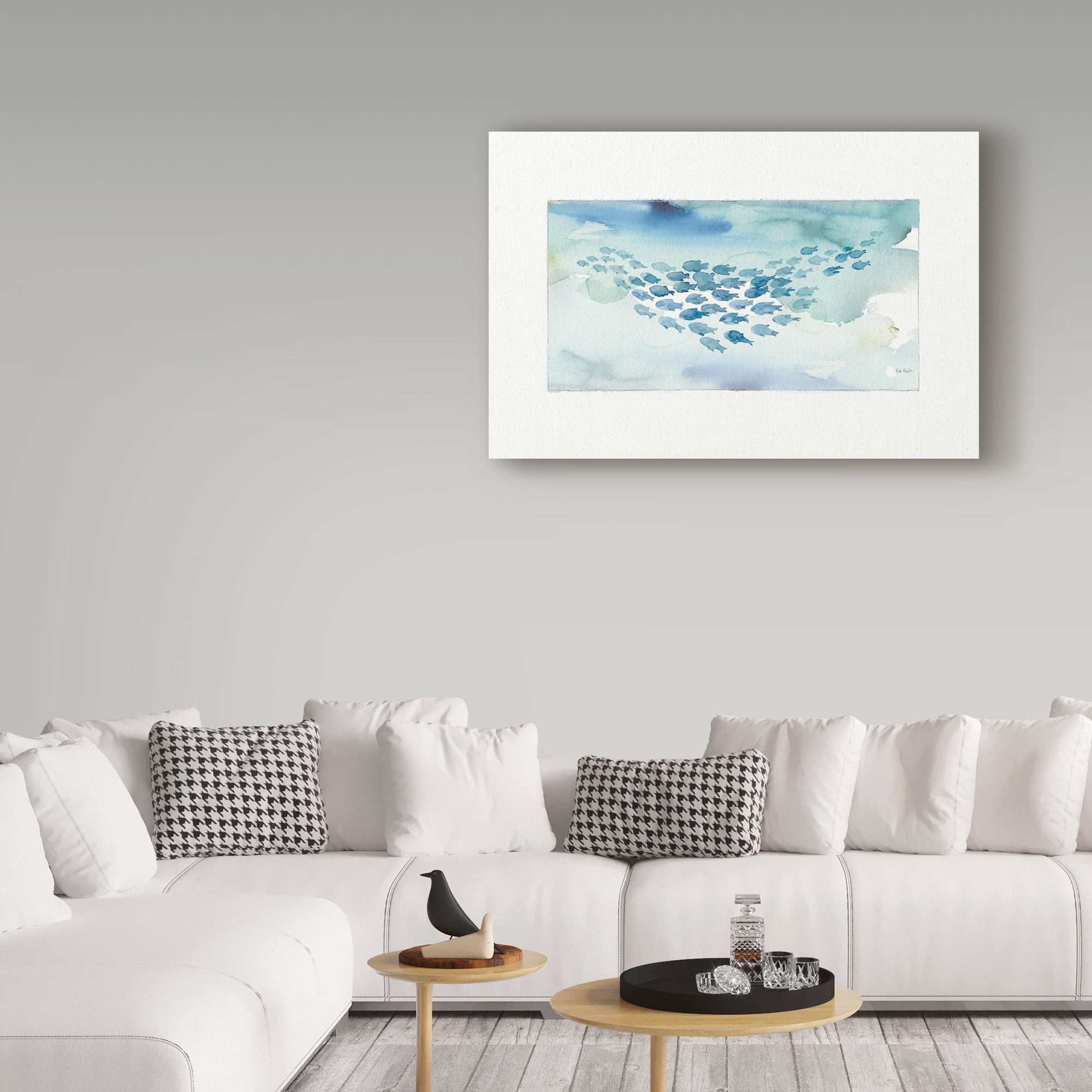 Trademark Fine Art 'Sea Life 1' Canvas Art by Lisa Audit