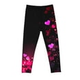 thumbnail image 4 of YUGYXL Toddle Girls Legging Pants Lovely Graphic Slim Comfy Lounge Pants High Waist Mosquito Repellent Long Pants B Black 5 Years, 4 of 6
