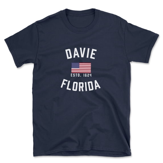 Davie Florida Patriot Men's Cotton T-Shirt