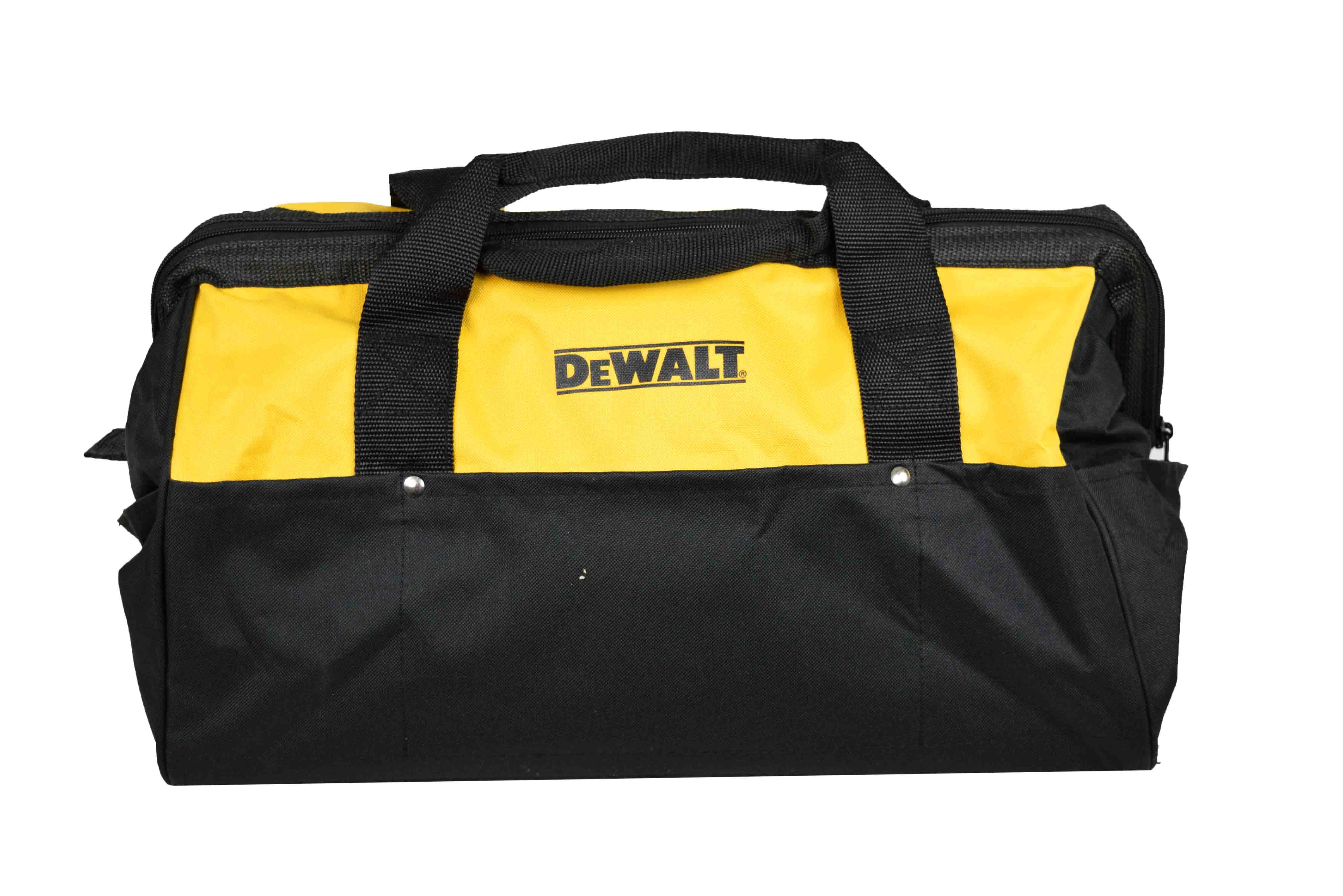 Dewalt Tool Bag for power tools 18inch Bag yellow and black Walmart