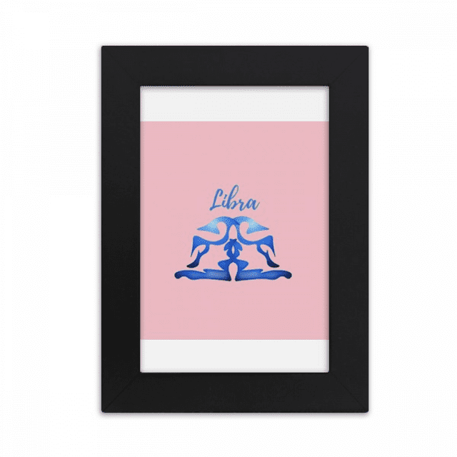 Balance Libra Signe Art Déco Mode Bureau Photo Cadre Image Affichage Art Peinture Exposition