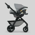 thumbnail image 3 of Chicco Bravo® LE ClearTex® Trio Travel System Stroller with KeyFit Max ClearTex® Infant Car Seat  - Atlas (Grey), New, 3 of 14